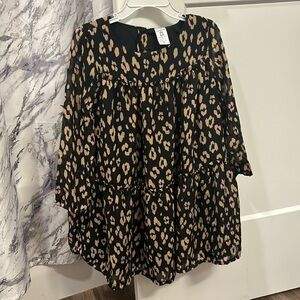 Lovely flowy cheetah dress